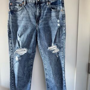 GAP Women's Slim Boyfriend Jeans in Light Blue